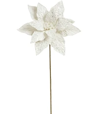 Mark Roberts Festive Poinsettia Pick, Set of 12