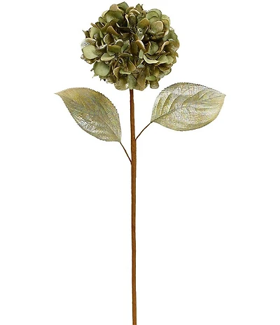 Mark Roberts Glitter Hydrangea Stem, Set of 12