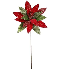 Mark Roberts Glitter Poinsettia Set of 12
