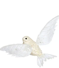Mark Roberts Glittered Bird With Clip, Set of 6