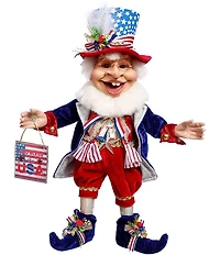 Mark Roberts God Bless The USA Elf Medium Fairy Figurine
