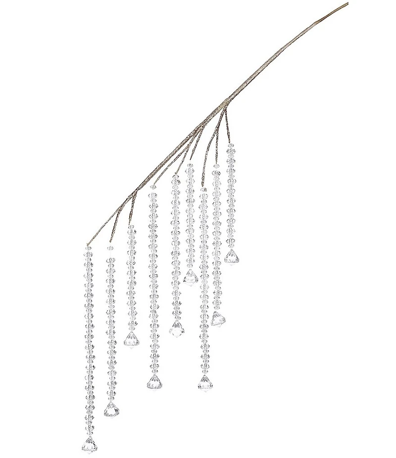 Mark Roberts Hanging Clear Beads Spray, Set of 12