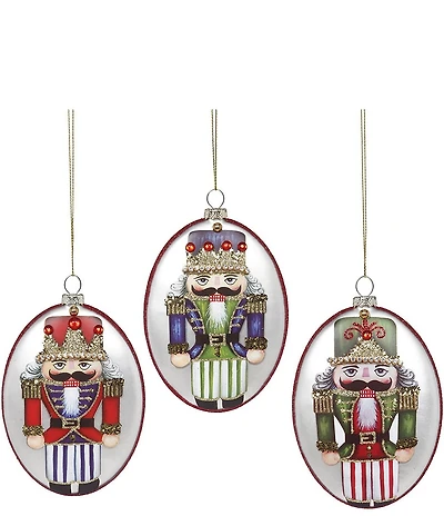 Mark Roberts Holiday Collection 12-Piece Assorted Traditional Nutcracker Ornament Set