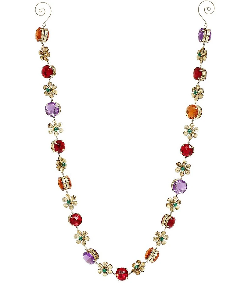 Mark Roberts Holiday Collection 3-ft. Multi Crystal Garland, Set of 2