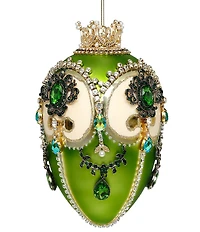 Mark Roberts Holiday Collection Faberge Jewel Egg Hanging Ornament