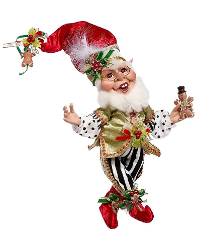 Mark Roberts Holiday Collection Limited Edition Gingerbread Cookie Medium Elf Figurine