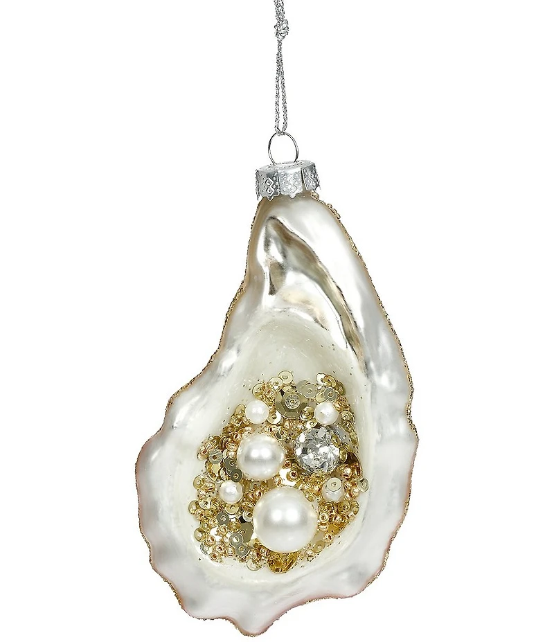 Mark Roberts Holiday Collection Oyster with Pearl Ornament, Set of 12