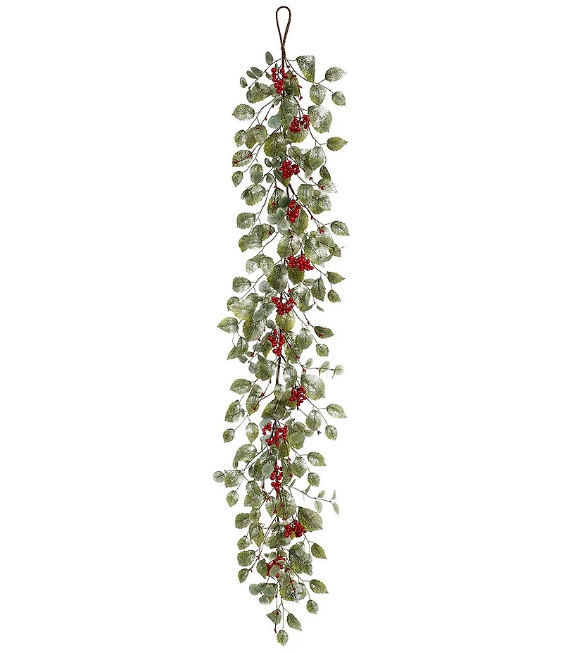Mark Roberts Holiday Leaf Berry Garland, Set of 3