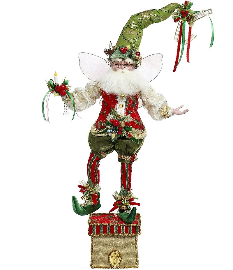 Mark Roberts Holly & Ivy Fairy Stocking Holder