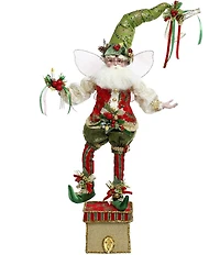 Mark Roberts Holly & Ivy Fairy Stocking Holder