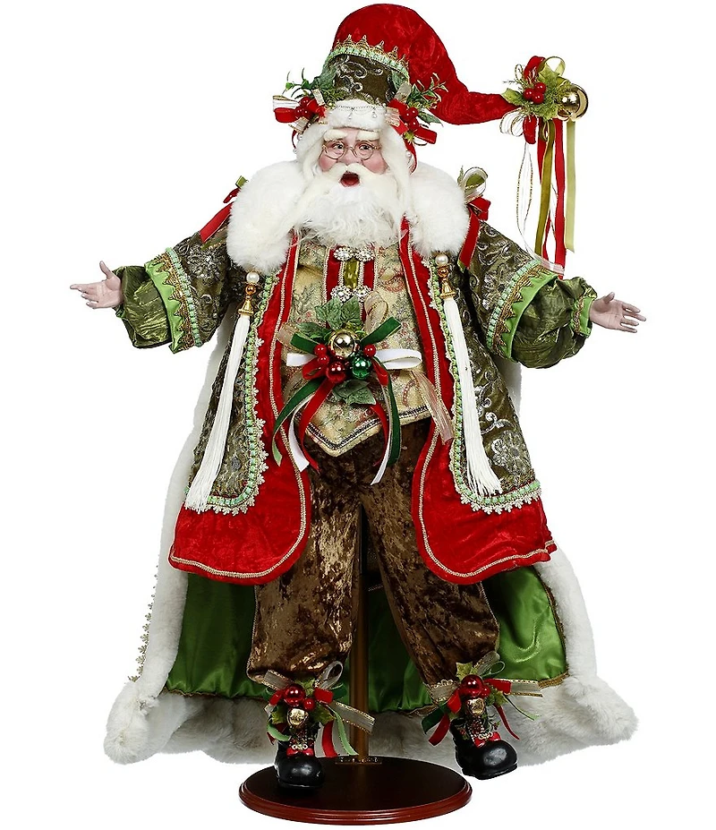 Mark Roberts Holly and Ivy Santa Figurine