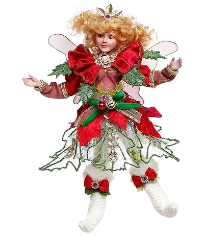 Mark Roberts Holly Bells Fairy Figurine, Small
