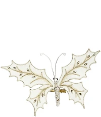 Mark Roberts Holly Butterfly With Clip, Set of 12