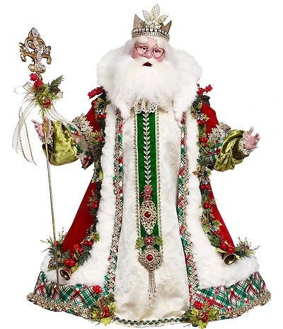 Mark Roberts Holly Old Santa Nick Figurine