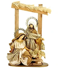 Mark Roberts Holy Family On Stable Figurine