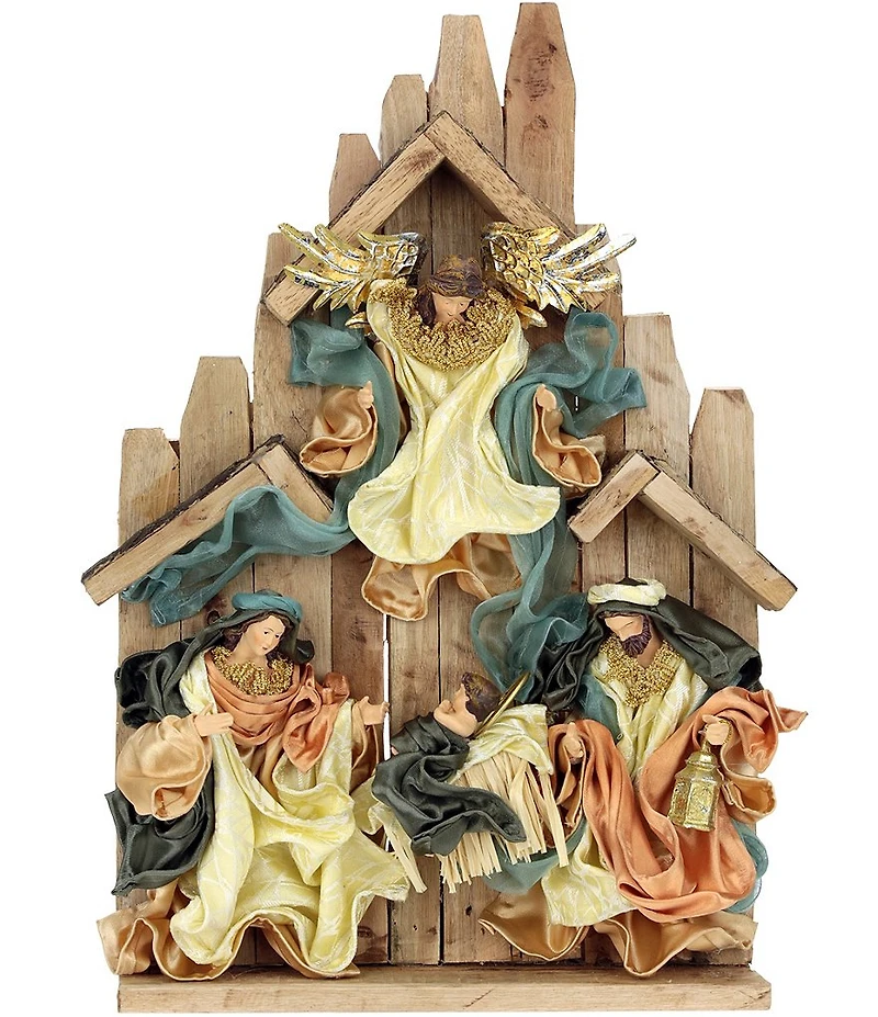 Mark Roberts Holy Family With Angel