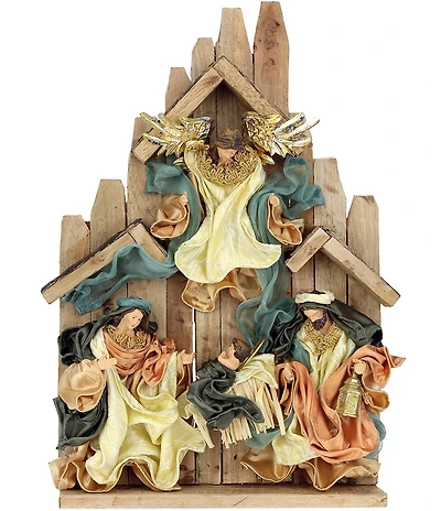 Mark Roberts Holy Family With Angel