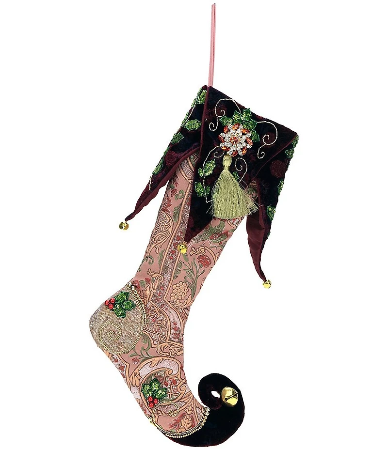 Mark Roberts Jewel Jester Stocking