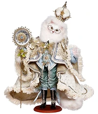 Mark Roberts King Of Christmas Cat Figurine