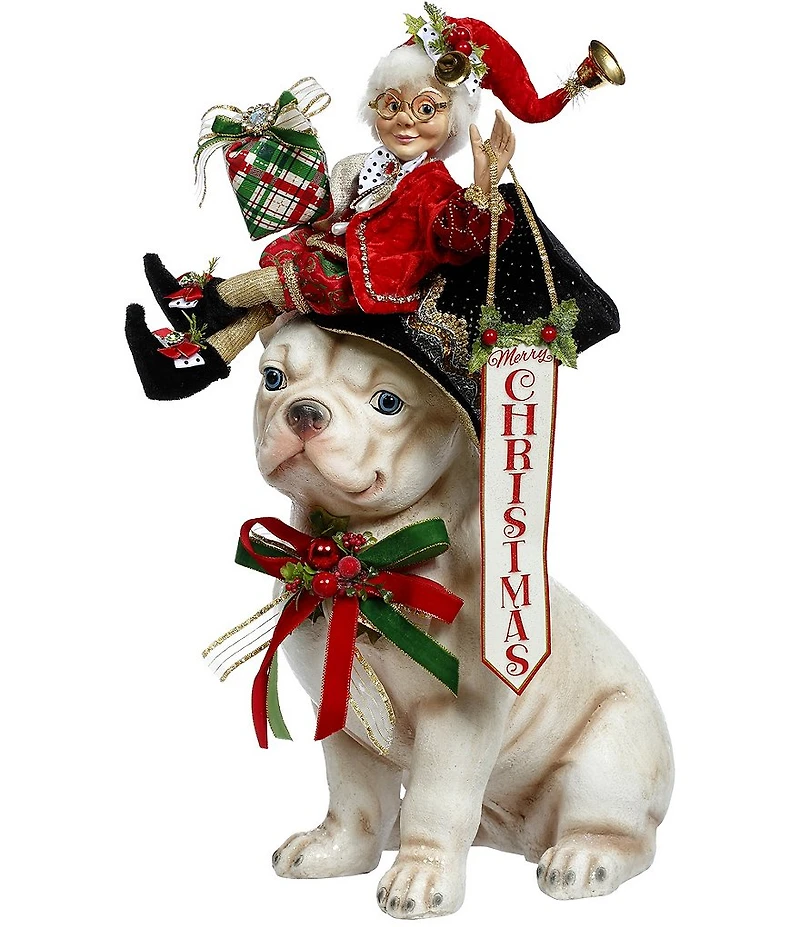 Mark Roberts Merry Christmas Bull Dog