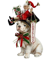 Mark Roberts Merry Christmas Bull Dog