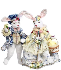 Mark Roberts Mr. And Mrs. Cottontail Rabbit, Set of 2
