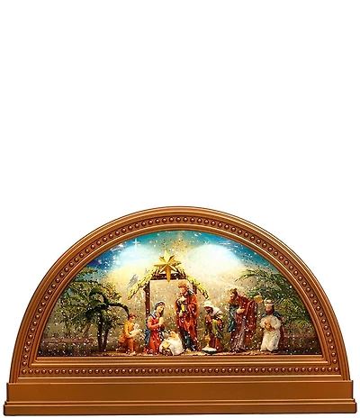 Mark Roberts Nativity Arch Scene LED Figurine