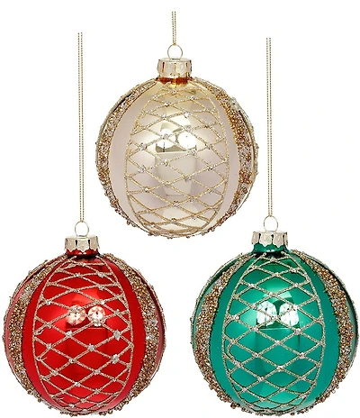 Mark Roberts Net Ball Ornament, Set of 6