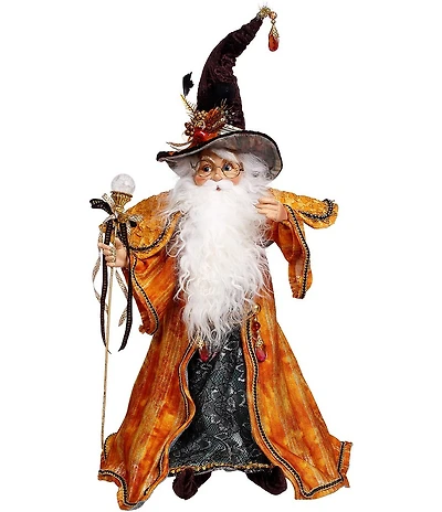 Mark Roberts North Pole Trick or Treat Wizard Elf, Medium
