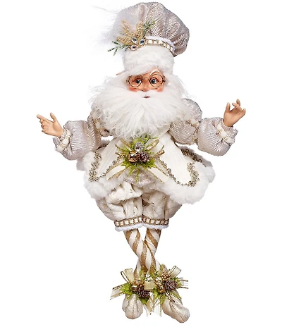 Mark Roberts North Pole White Christmas Elf Figurine, Medium