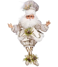 Mark Roberts North Pole White Christmas Elf Figurine, Medium