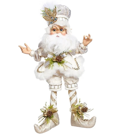 Mark Roberts North Pole White Christmas Elf Figurine, Small