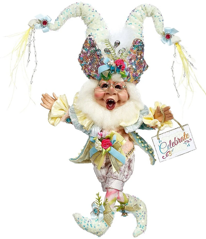 Mark Roberts Party Time Elf, Small Figurine