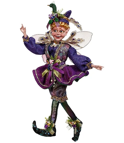 Mark Roberts Peacock Medium Fairy Girl Figurine