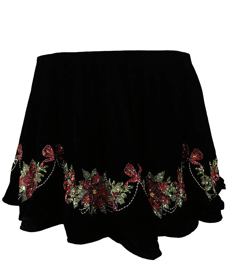 Mark Roberts Poinsettia Table Cloth