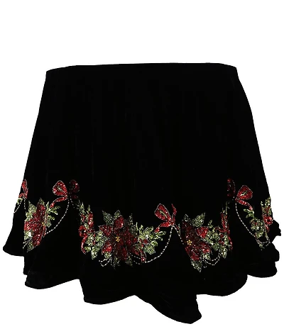 Mark Roberts Poinsettia Table Cloth