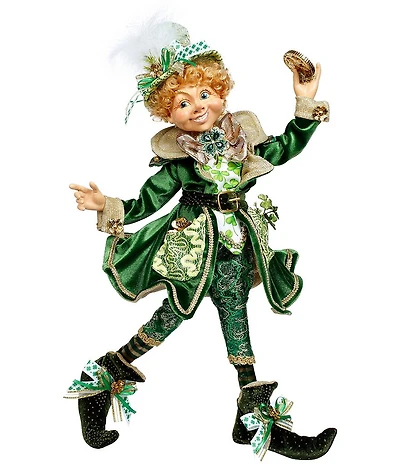 Mark Roberts Pot Of Gold Elfin Figurine, Medium