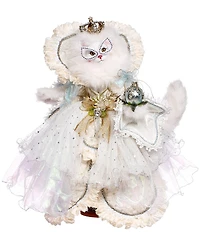 Mark Roberts Queen Of Christmas Cat Figurine