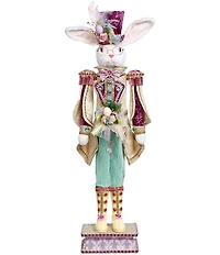 Mark Roberts Rabbit Nutcracker Green Figurine