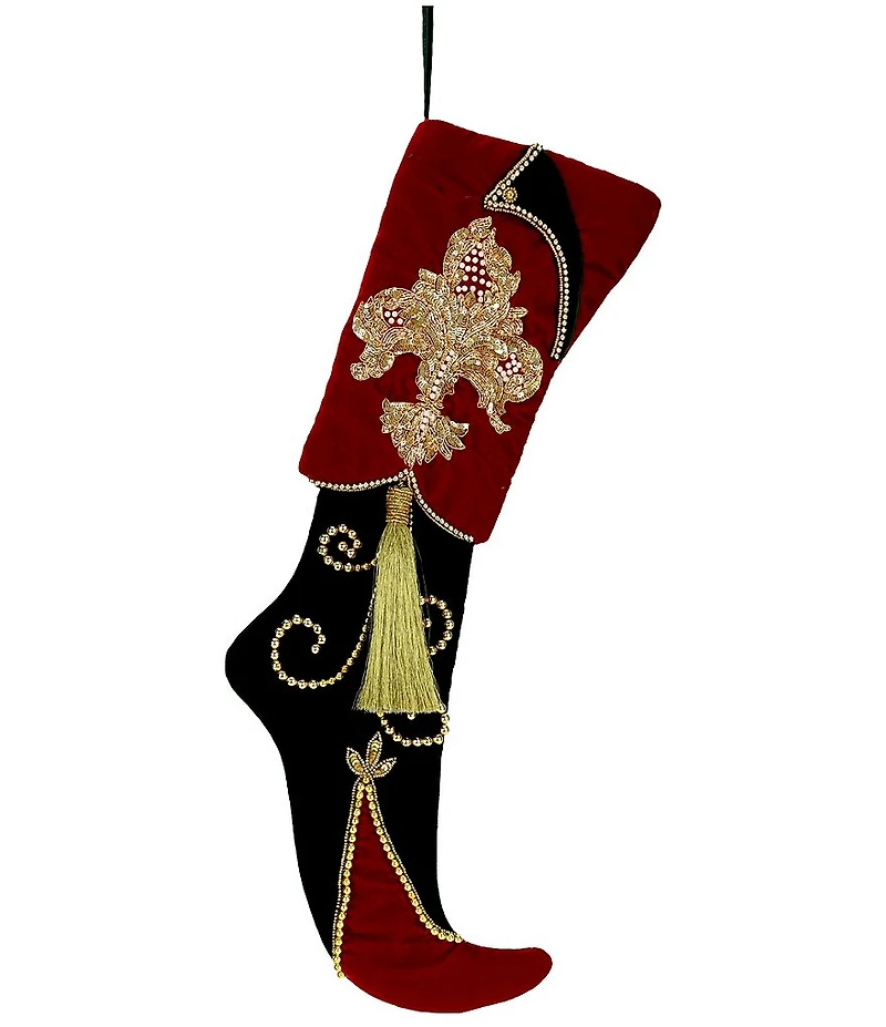 Mark Roberts Regal Tassel Stocking