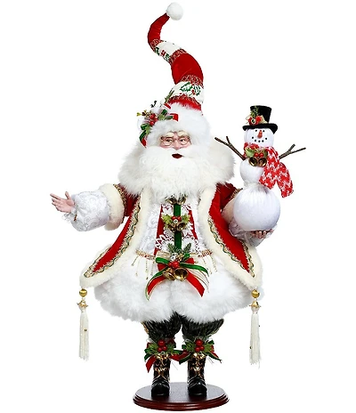 Mark Roberts Santa Building Snowman