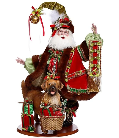 Mark Roberts Santa's Best Friend Figurine