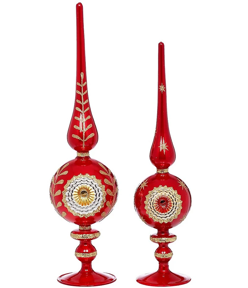 Mark Roberts Scrolled Tree Finial, Set of 2