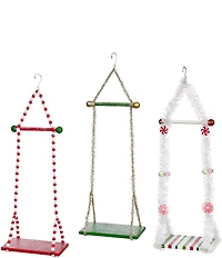 Mark Roberts Single Elf Swing, Medium Set of 3