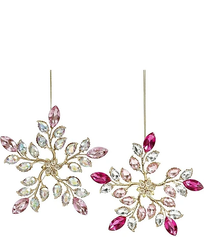 Mark Roberts Snowflake Jewel Ornament, Set of 12