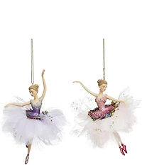 Mark Roberts Sugar Plum Candy Ballerina Ornament, Set of 6