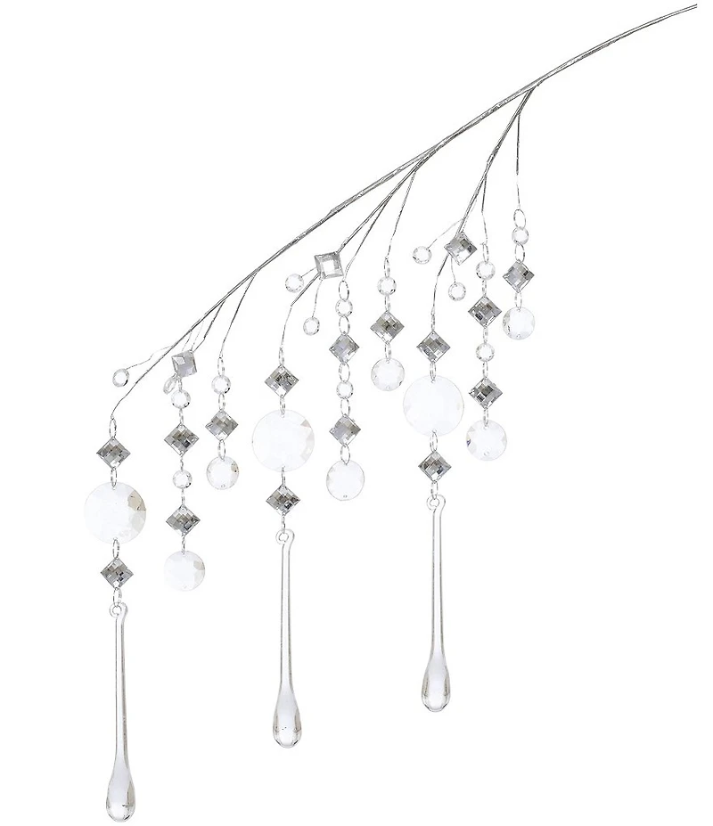 Mark Roberts Tear Drop Jeweled Hanging Spray, Set of 12