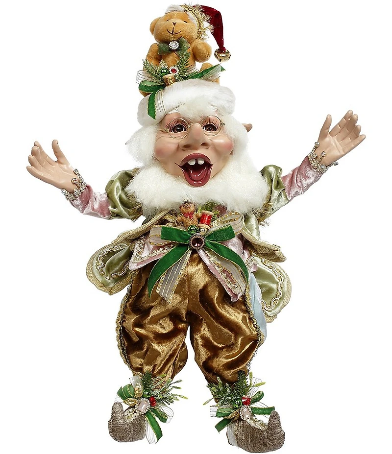 Mark Roberts Teddy Bear Elf, Medium Figurine