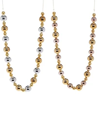 Mark Roberts Two-Tone Ball Garland, Set of 2