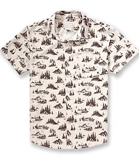 Marmot AirExchange Camp Print Short Sleeve Woven Shirt